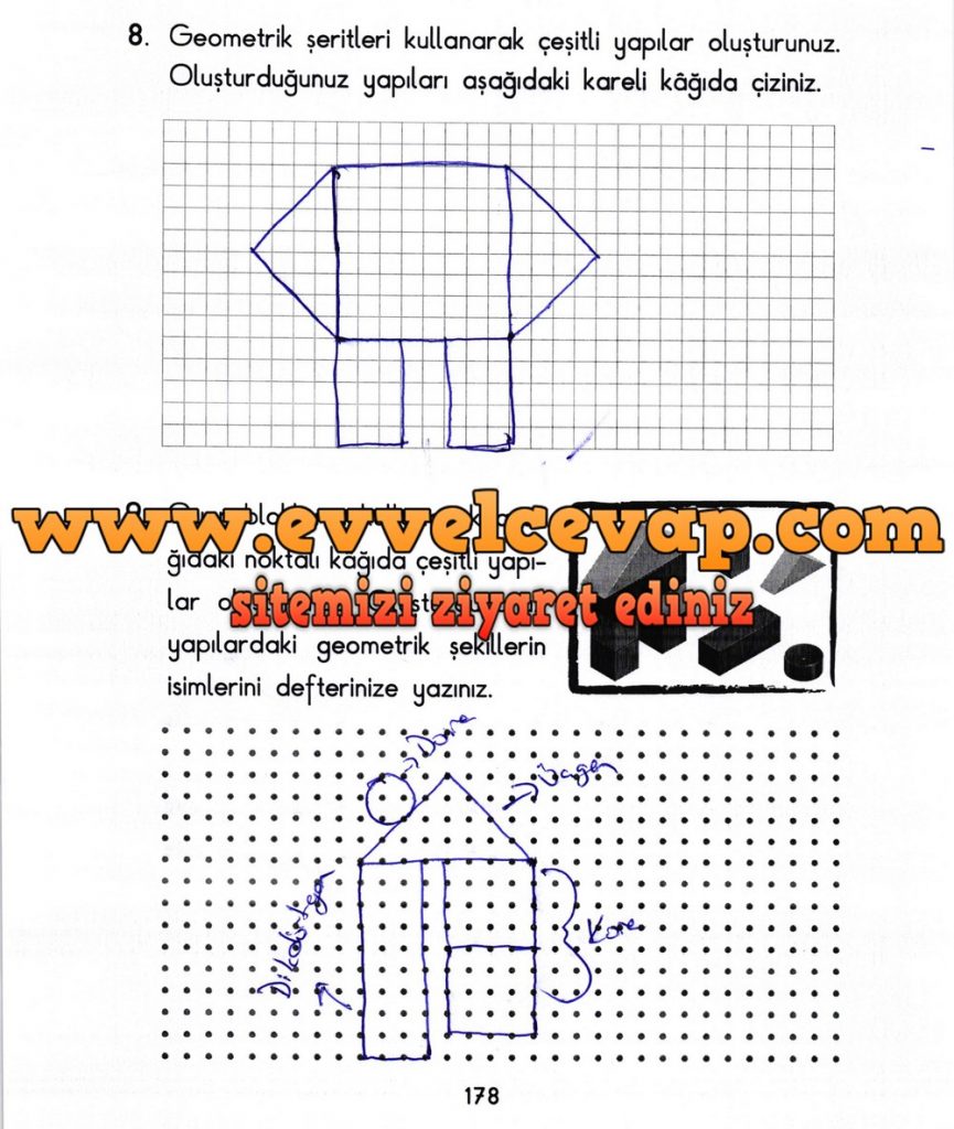 2 Sınıf Başak Yayınları Matematik Ders Kitabı Sayfa 178 Cevabı Evvel