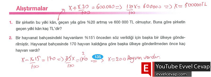 S N F Matematik Ders Kitab Sayfa Cevaplar Berkay Yay Nc L K