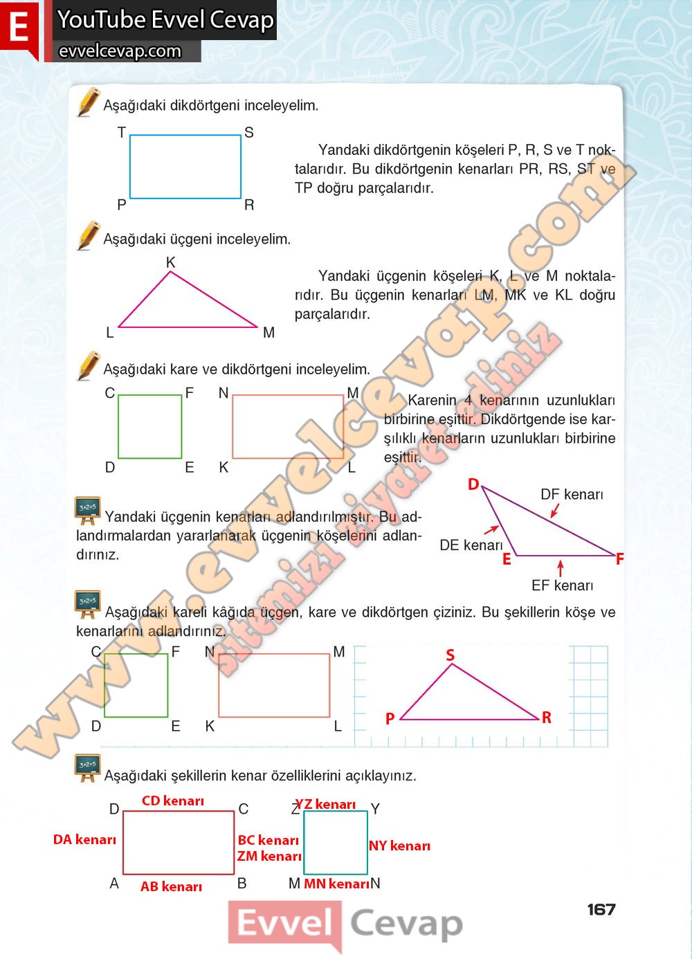 S N F Matematik Ders Kitab Sevgi Sayfa Cevaplar