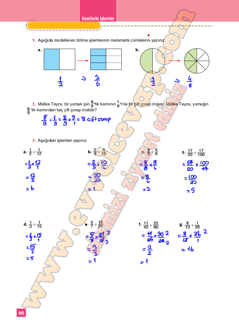 S N F Matematik Ders Kitab Cevaplar Koza Yay Nlar Sayfa