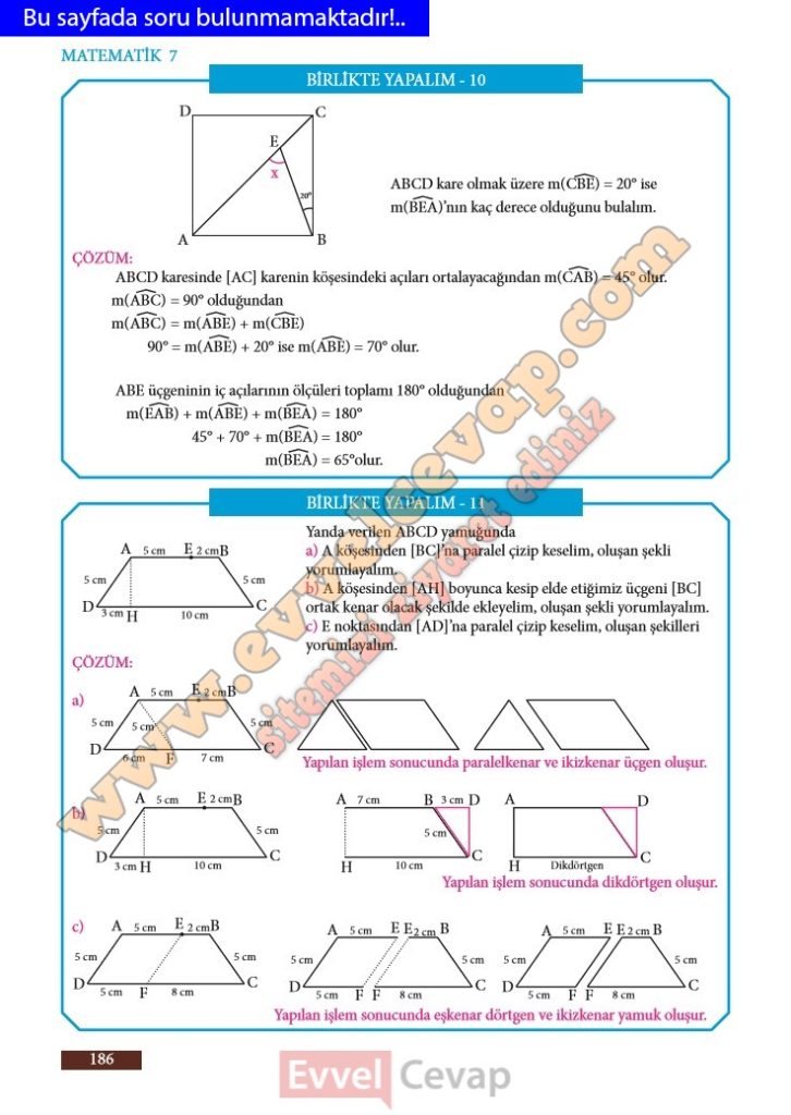 7 Sınıf Meb Yayınları Matematik Ders Kitabı Cevapları Sayfa 178 179