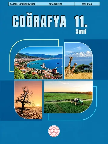 11. Sınıf Coğrafya ders kitabı kapağı