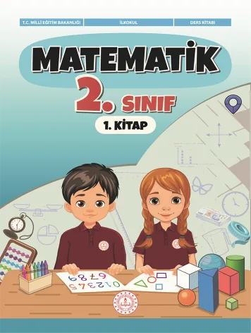 2. Sınıf Matematik ders kitabı kapağı