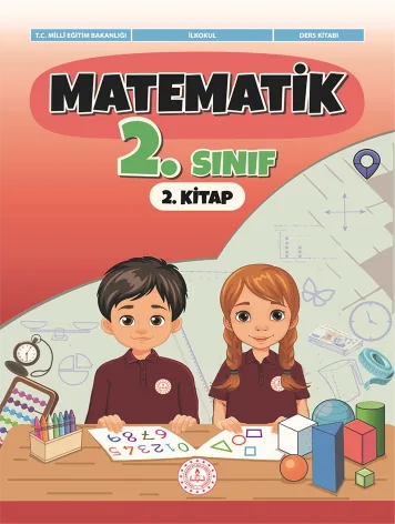 2. Sınıf Matematik ders kitabı kapağı