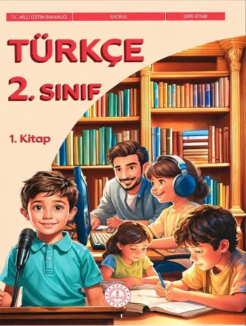 2. Sınıf Türkçe ders kitabı kapağı