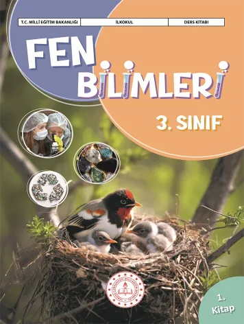 3. Sınıf Fen Bilimleri ders kitabı kapağı
