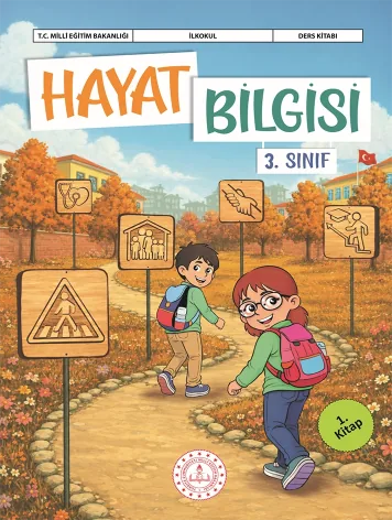 3. Sınıf Hayat Bilgisi ders kitabı kapağı