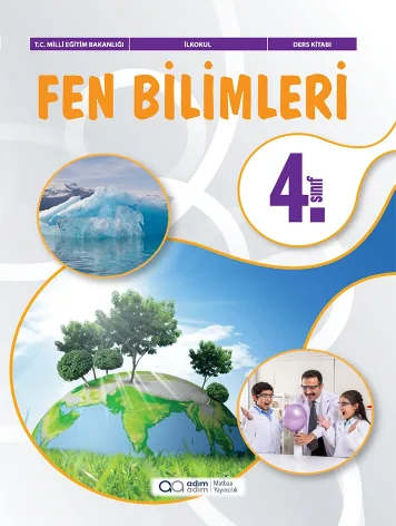 4. Sınıf Fen Bilimleri ders kitabı kapağı