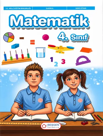 4. Sınıf Matematik ders kitabı kapağı