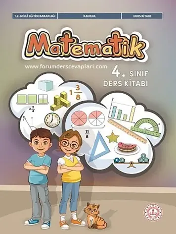 4. Sınıf Matematik ders kitabı kapağı