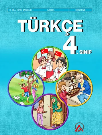 4. Sınıf Türkçe ders kitabı kapağı
