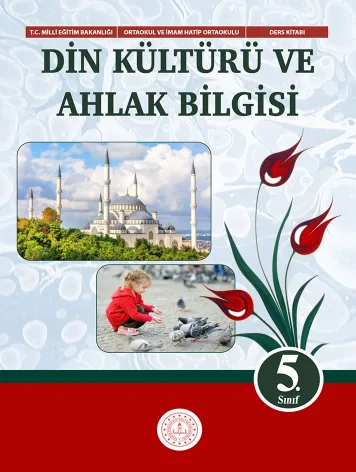 5. Sınıf Din Kültürü ders kitabı kapağı
