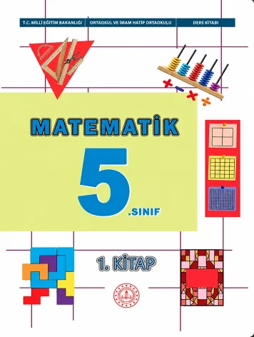 5. Sınıf Matematik ders kitabı kapağı