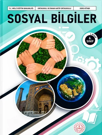 6. Sınıf Sosyal Bilgiler ders kitabı kapağı