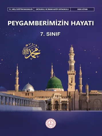 7. Sınıf Peygamberimizin Hayatı ders kitabı kapağı