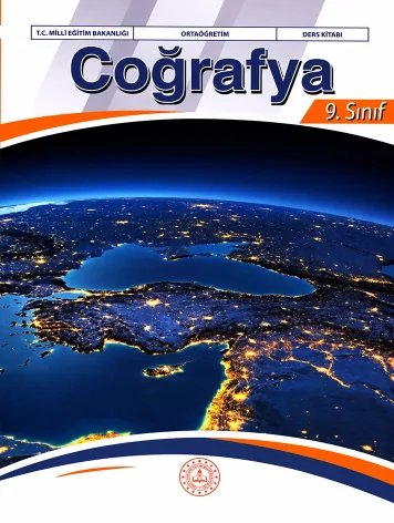 9. Sınıf Coğrafya ders kitabı kapağı