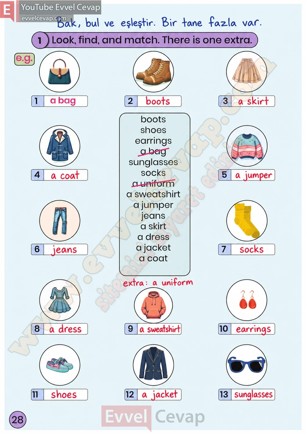 3-sinif-ingilizce-calisma-kitabi-cevabi-meb-yayinlari-sayfa-28
