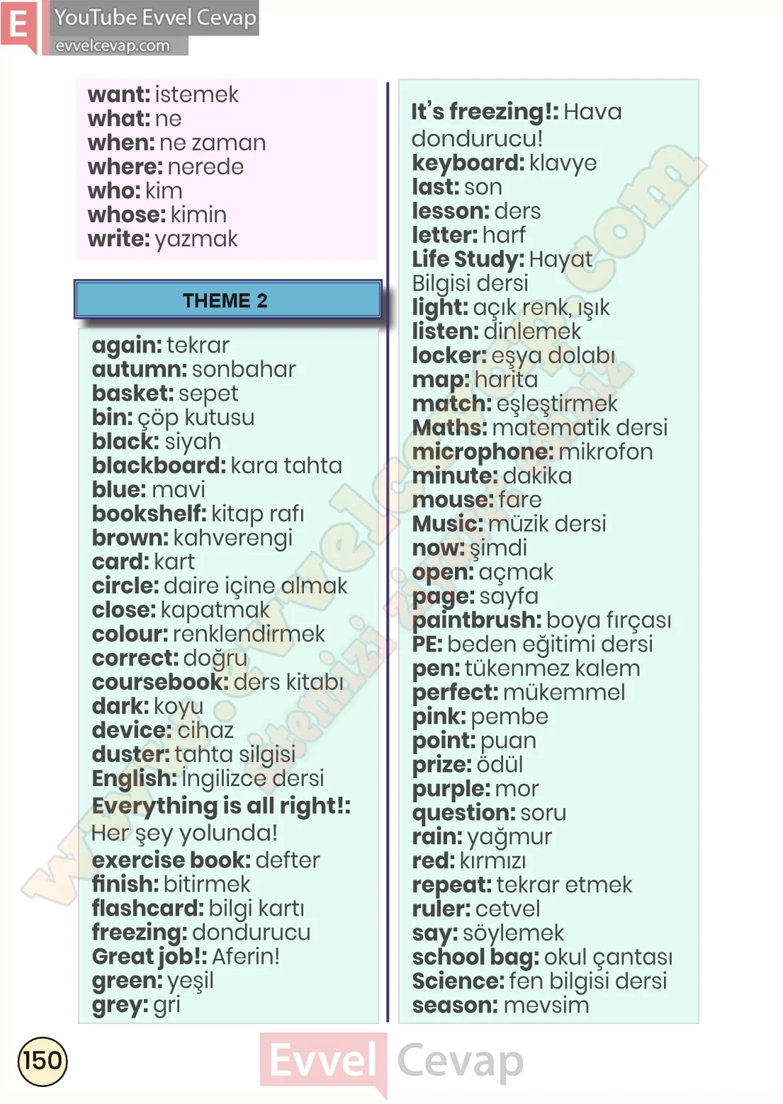 3-sinif-ingilizce-ders-kitabi-cevabi-sayfa-150