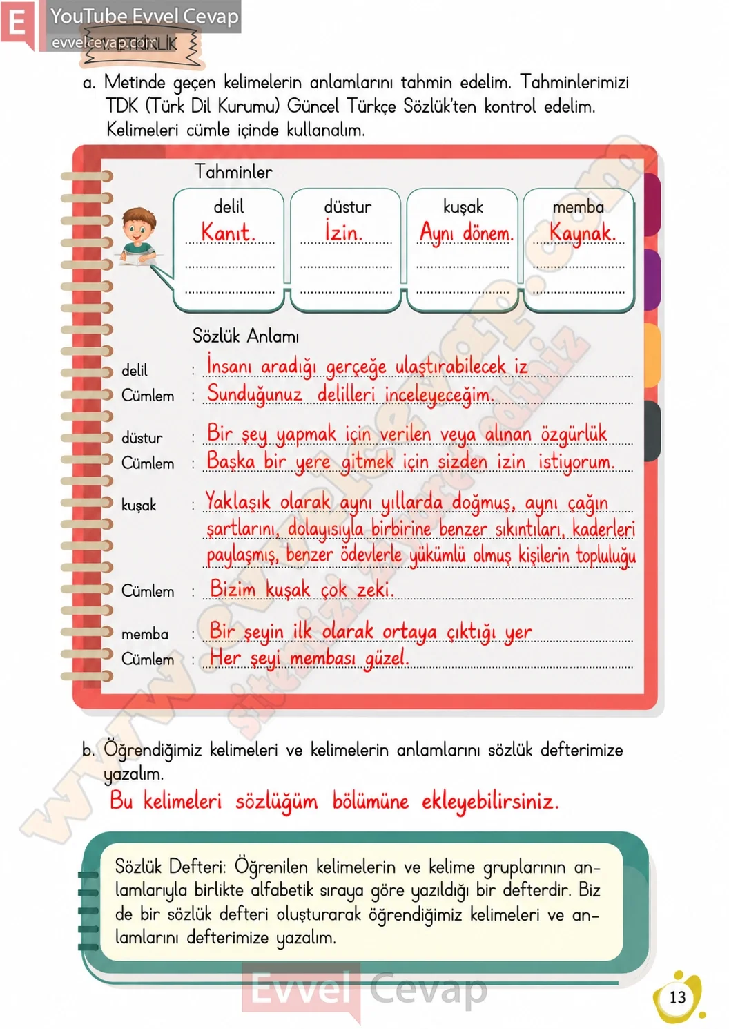 4-sinif-turkce-ders-kitabi-cevaplari-meb-yayinlari-sayfa-13-2026