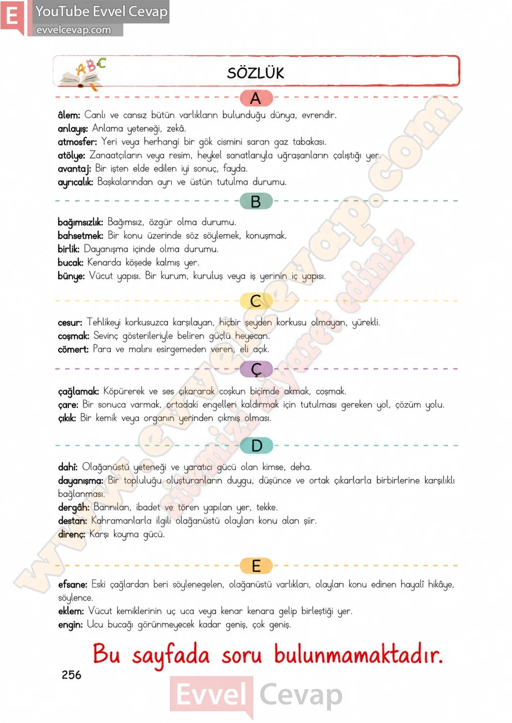 4-sinif-turkce-ders-kitabi-cevaplari-meb-yayinlari-sayfa-256-2026