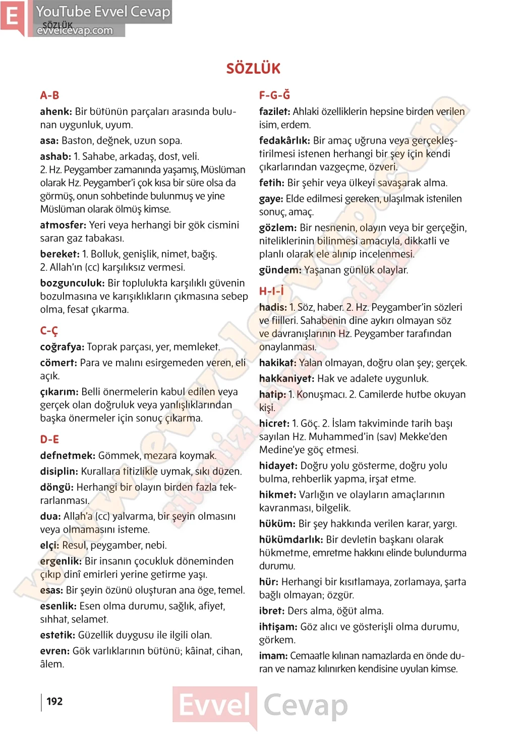 5-sinif-din-kulturu-ders-kitabi-cevaplari-meb-yayinlari-sayfa-192-2026