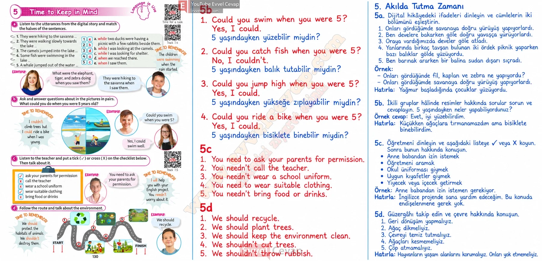 5-sinif-multi-english-book-1-cevabi-sayfa-130
