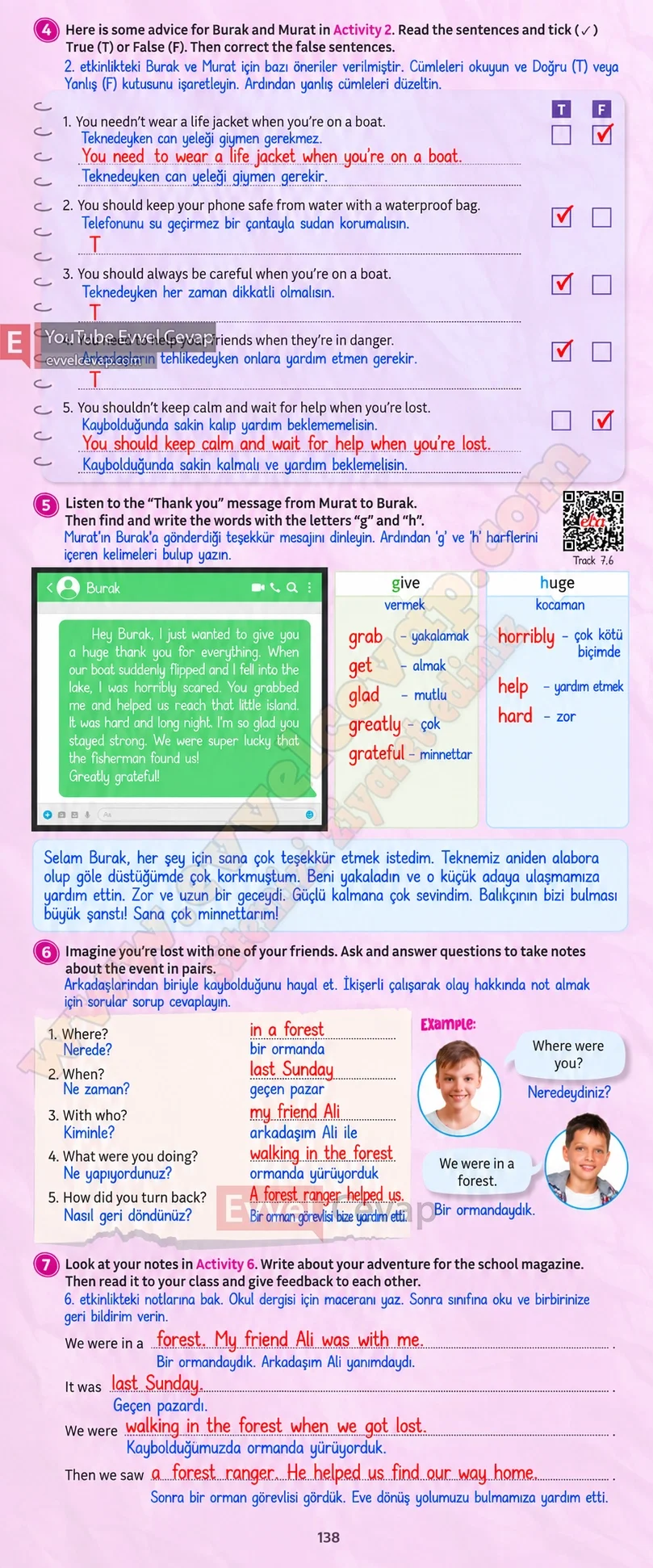 5-sinif-multi-english-book-1-cevabi-sayfa-138