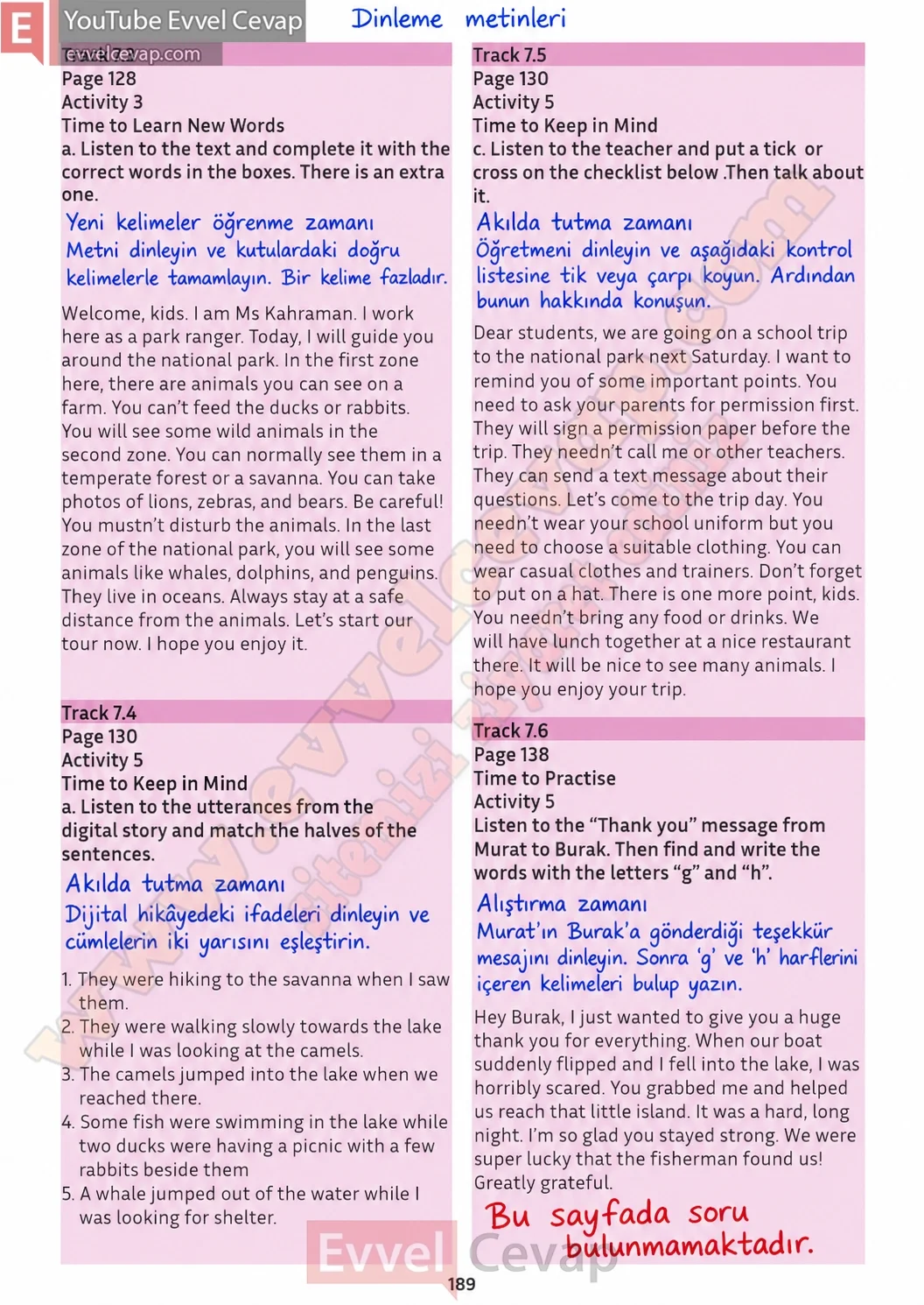 5-sinif-multi-english-book-1-cevabi-sayfa-189