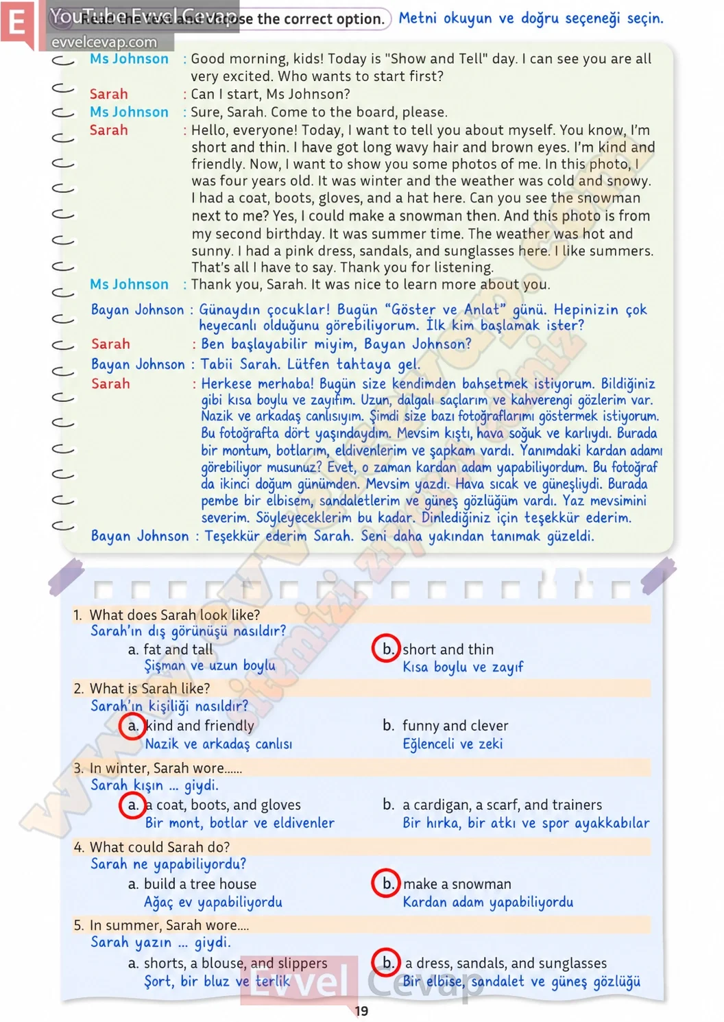5-sinif-multi-english-book-1-cevabi-sayfa-19