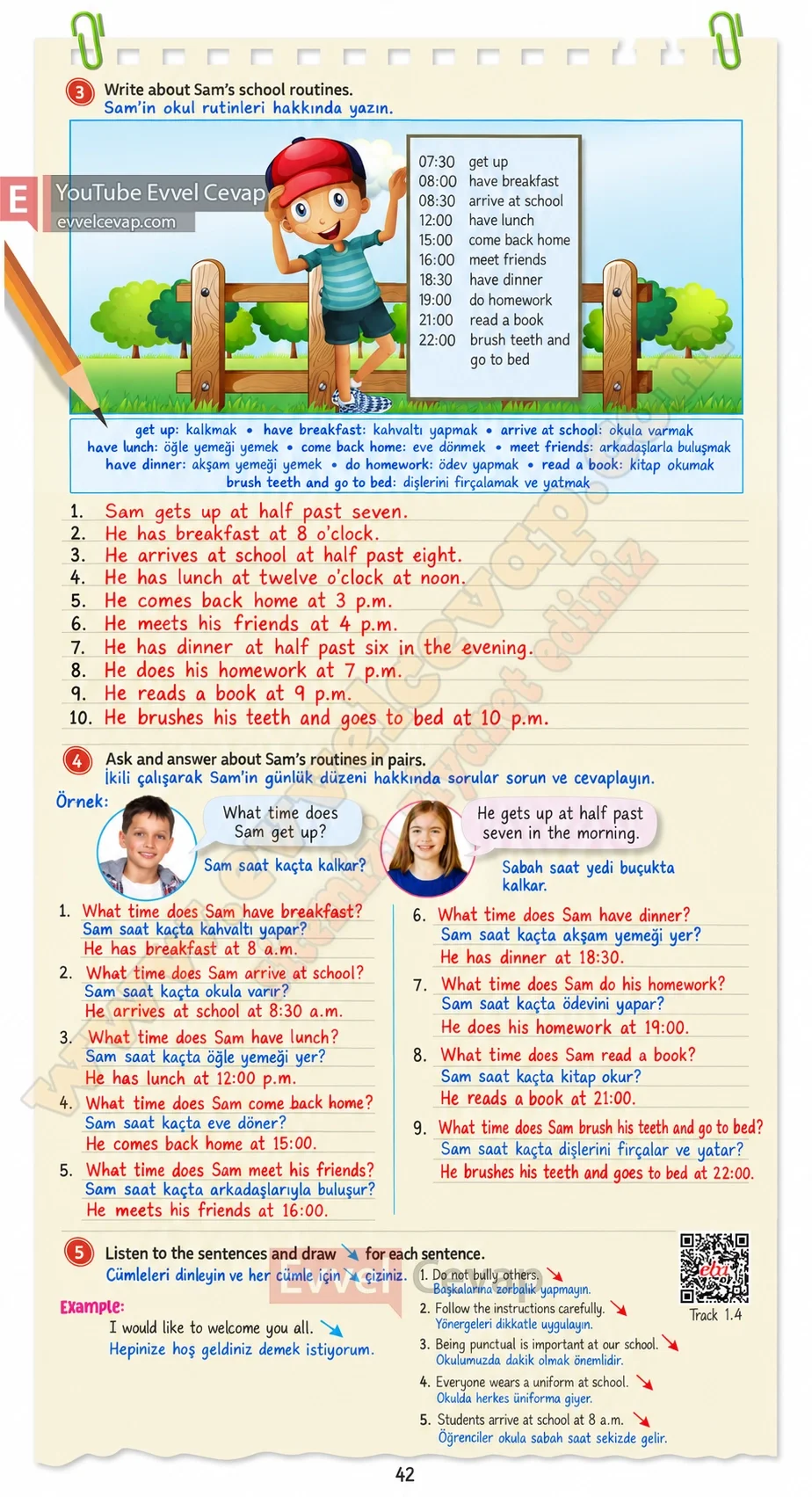 5-sinif-multi-english-book-1-cevabi-sayfa-42