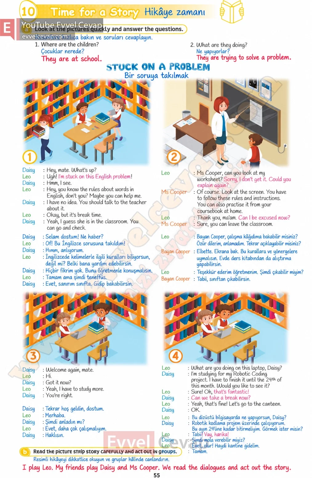 5-sinif-multi-english-book-1-cevabi-sayfa-55