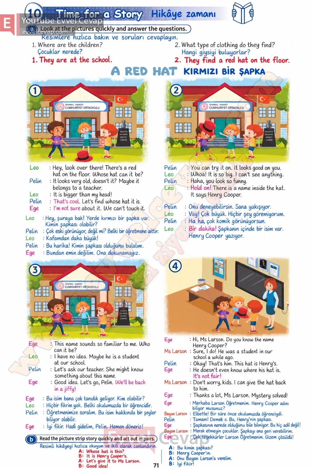 5-sinif-multi-english-book-1-cevabi-sayfa-71