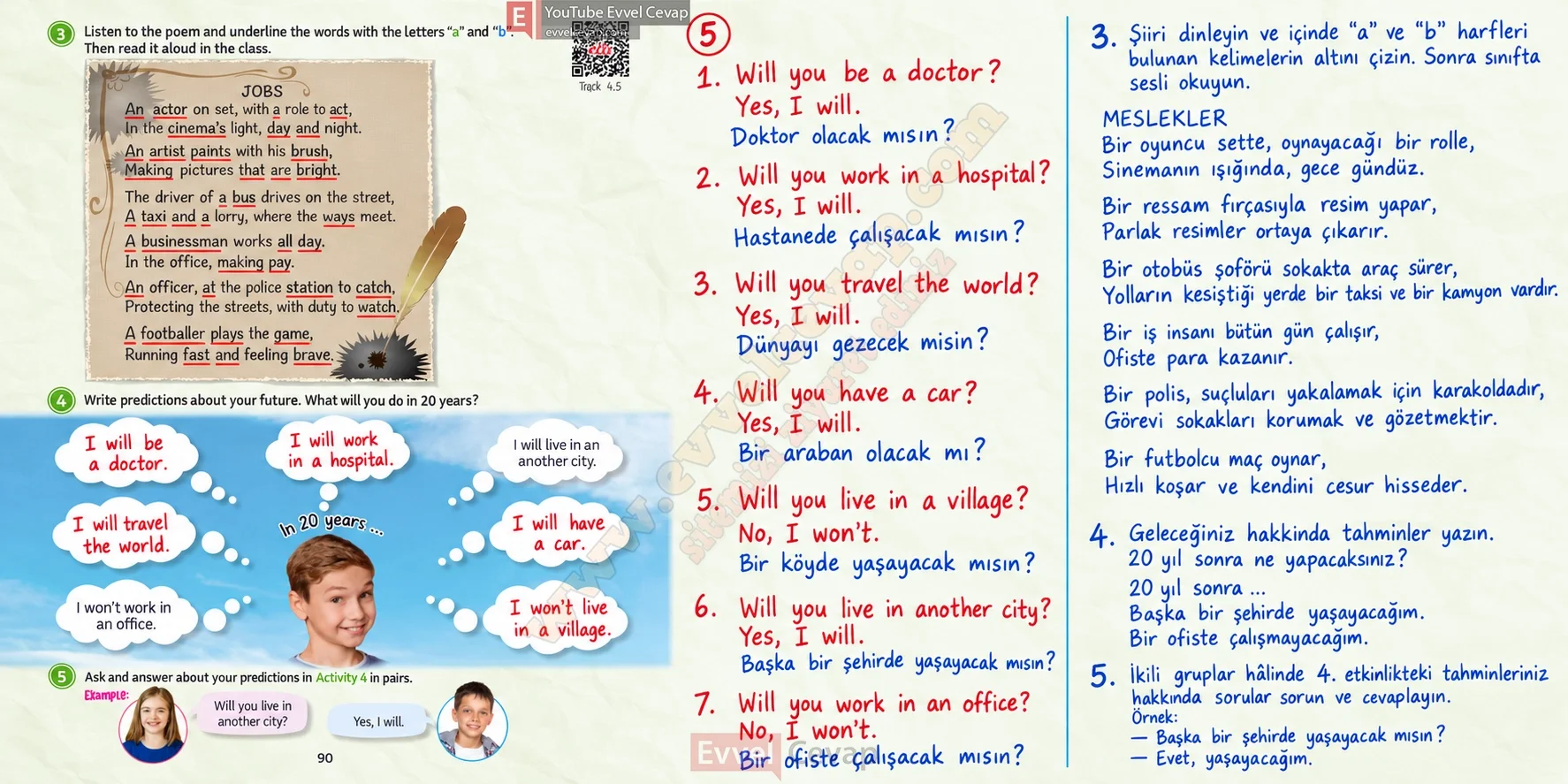 5-sinif-multi-english-book-1-cevabi-sayfa-90