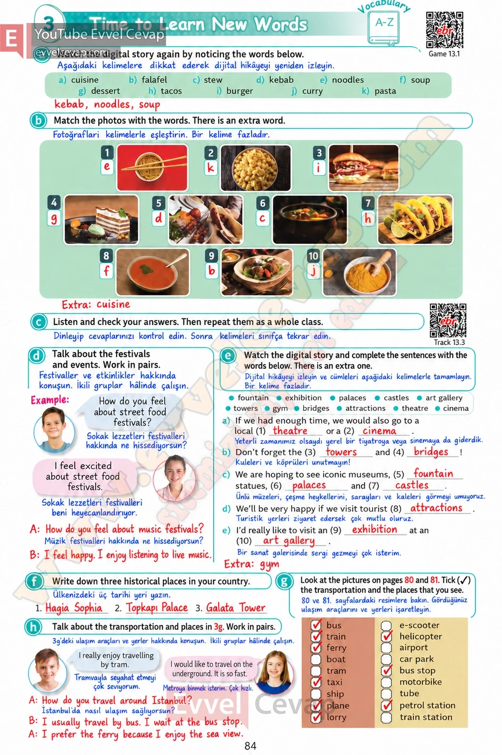 5-sinif-multi-english-book-2-cevabi-sayfa-84