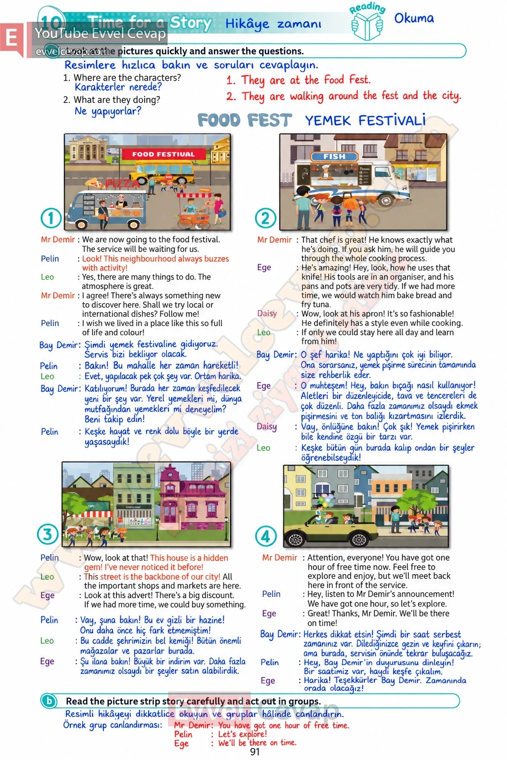 5-sinif-multi-english-book-2-cevabi-sayfa-91