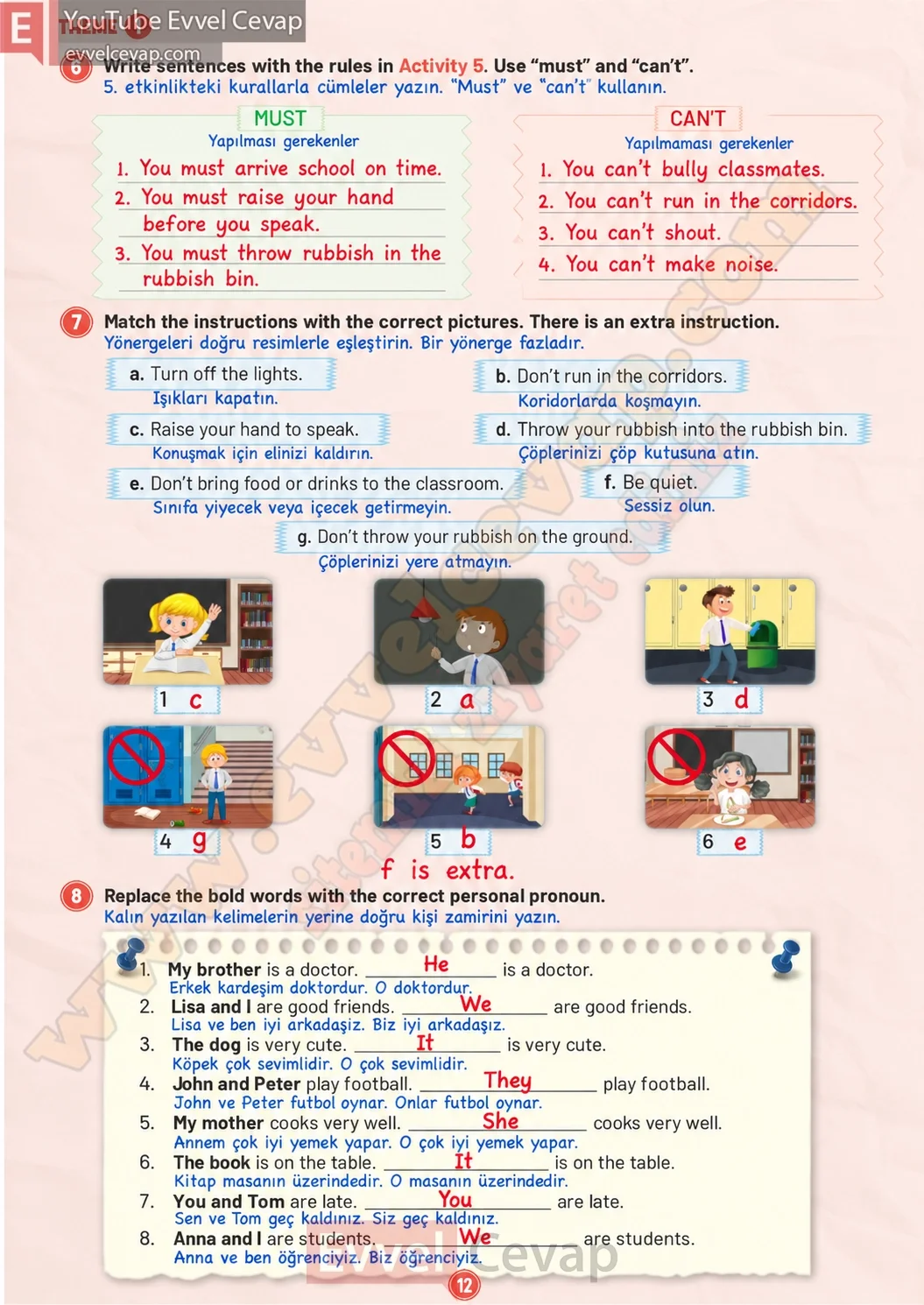 5-sinif-multi-english-workbook-1-cevabi-sayfa-12