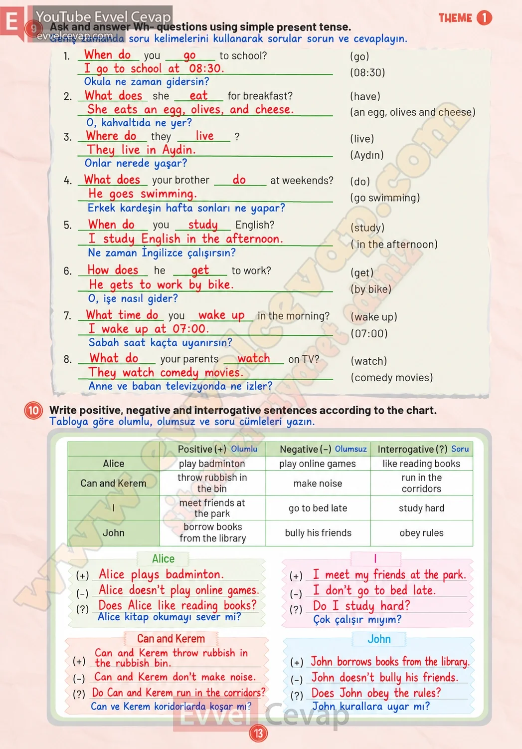 5-sinif-multi-english-workbook-1-cevabi-sayfa-13