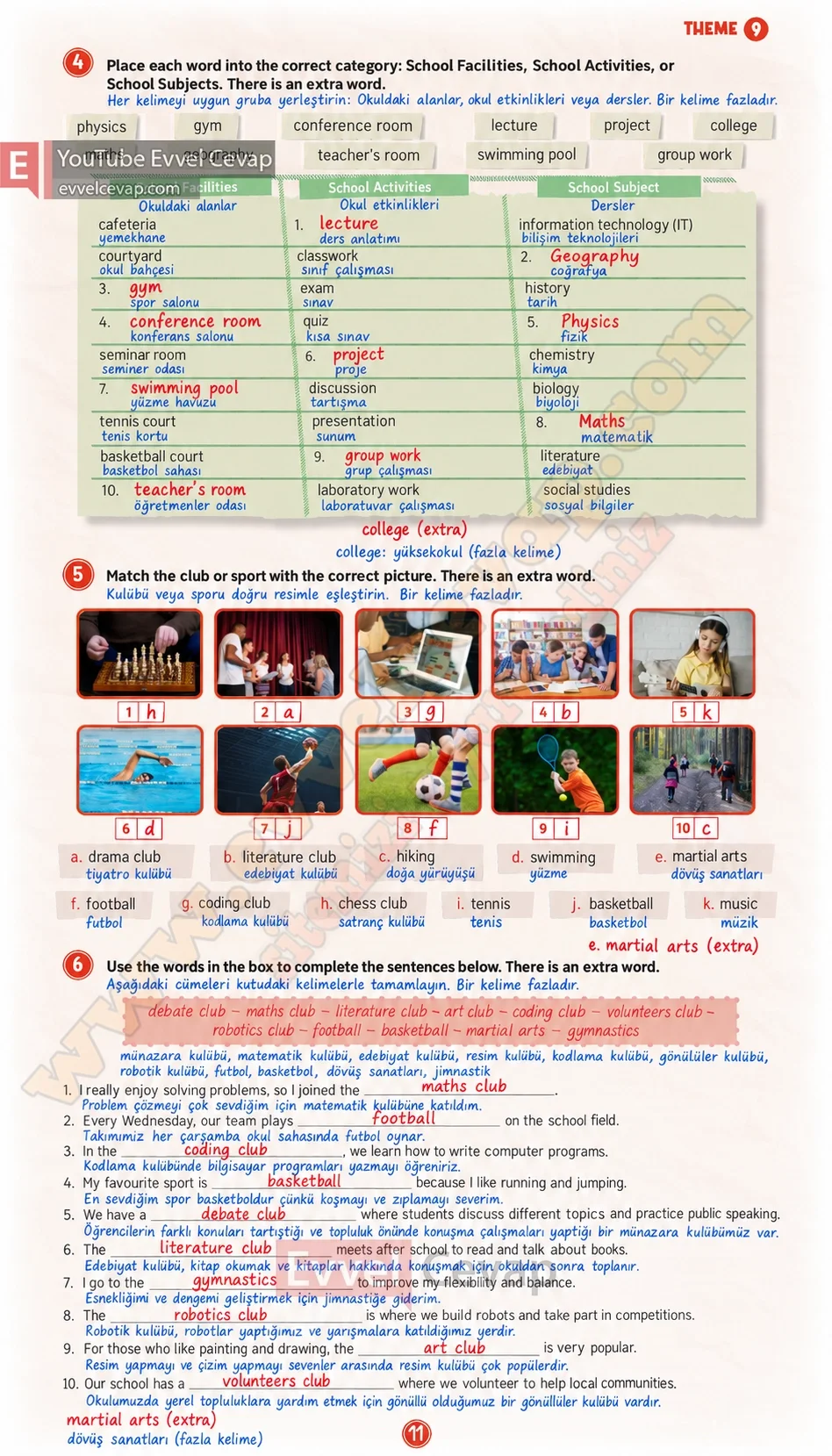 5-sinif-multi-english-workbook-2-cevabi-sayfa-11