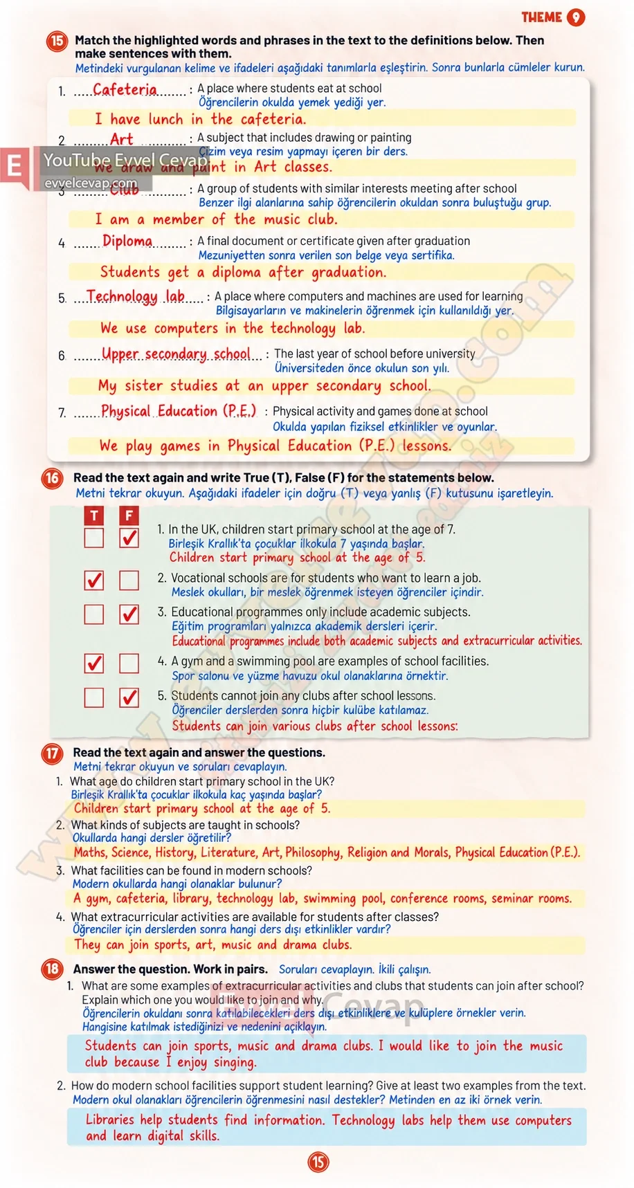 5-sinif-multi-english-workbook-2-cevabi-sayfa-15