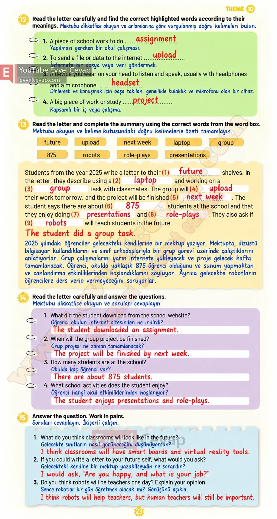 5-sinif-multi-english-workbook-2-cevabi-sayfa-23
