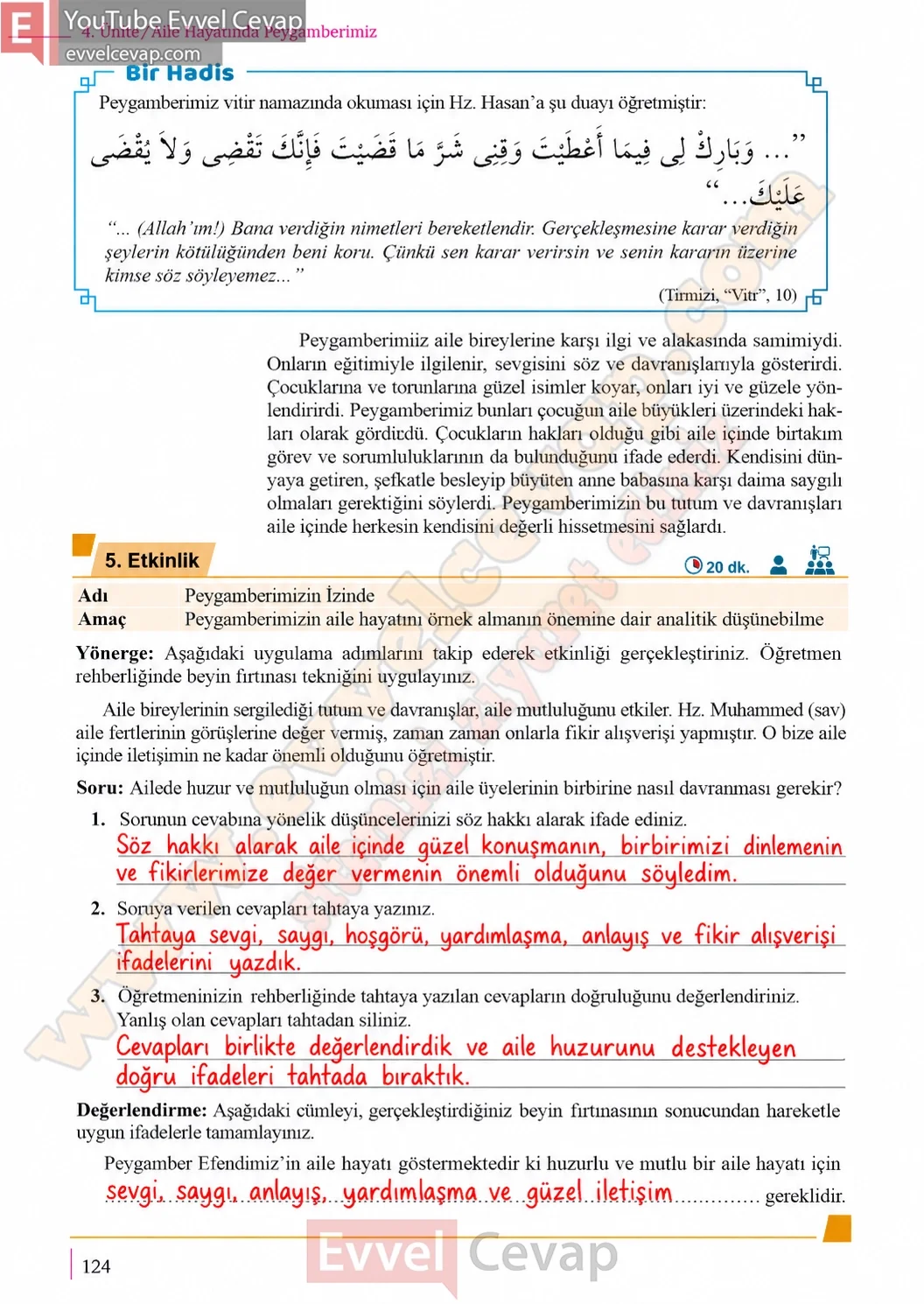 5-sinif-peygamberimizin-hayati-ders-kitabi-cevaplari-meb-yayinlari-sayfa-124-2026