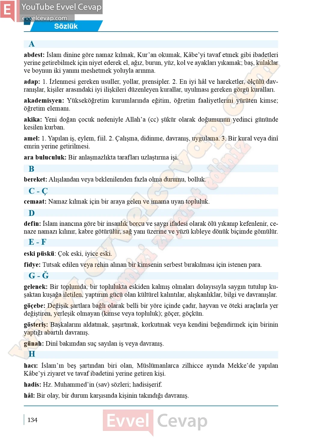 5-sinif-peygamberimizin-hayati-ders-kitabi-cevaplari-meb-yayinlari-sayfa-134-2026