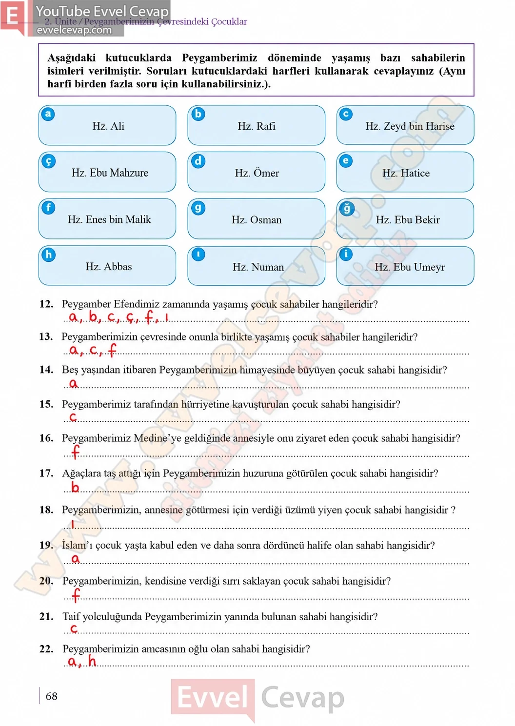 5-sinif-peygamberimizin-hayati-ders-kitabi-cevaplari-meb-yayinlari-sayfa-68-2026
