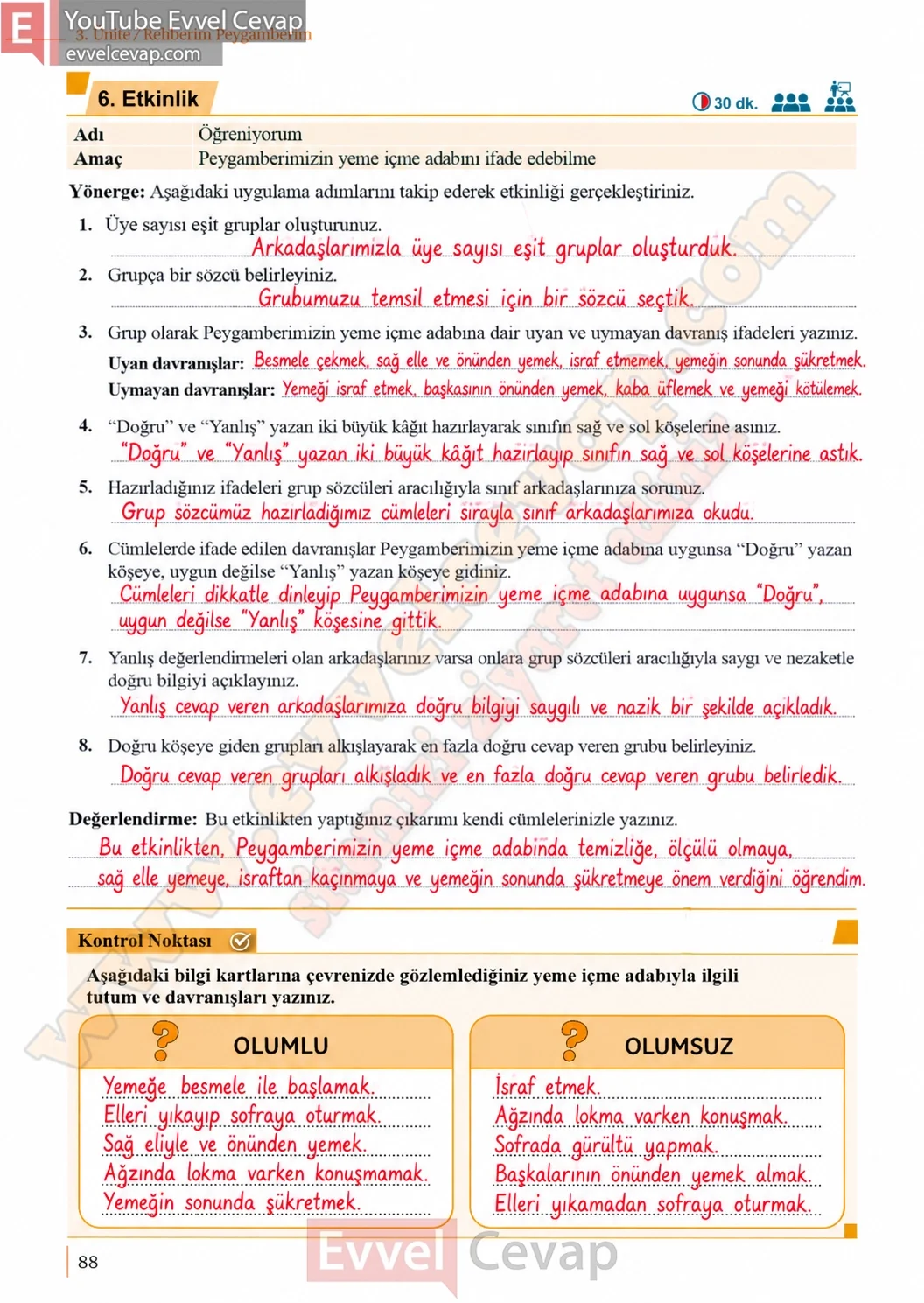 5-sinif-peygamberimizin-hayati-ders-kitabi-cevaplari-meb-yayinlari-sayfa-88-2026