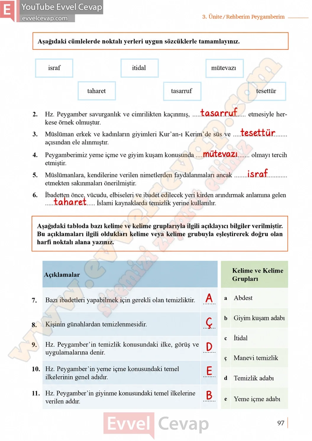 5-sinif-peygamberimizin-hayati-ders-kitabi-cevaplari-meb-yayinlari-sayfa-97-2026
