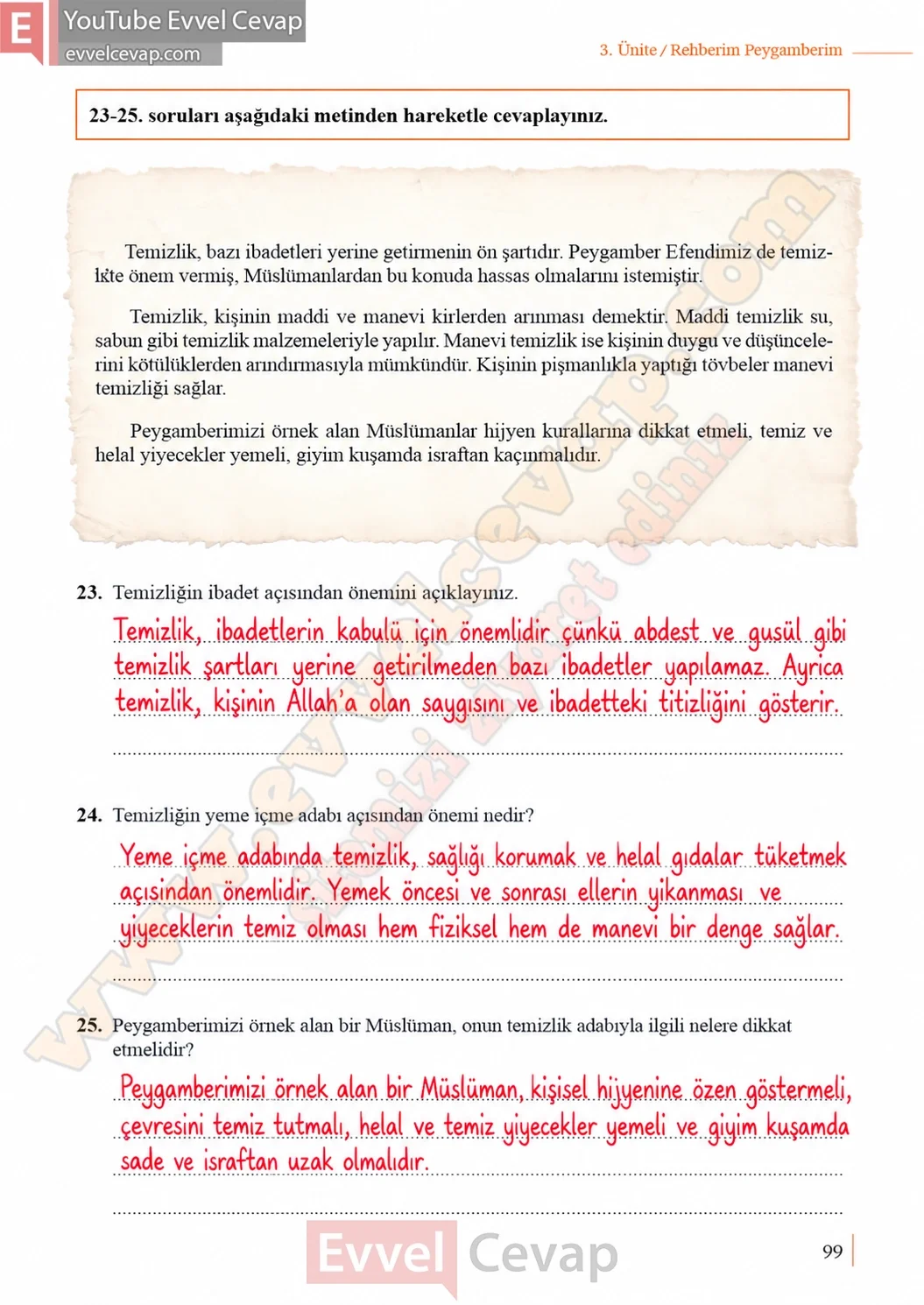 5-sinif-peygamberimizin-hayati-ders-kitabi-cevaplari-meb-yayinlari-sayfa-99-2026