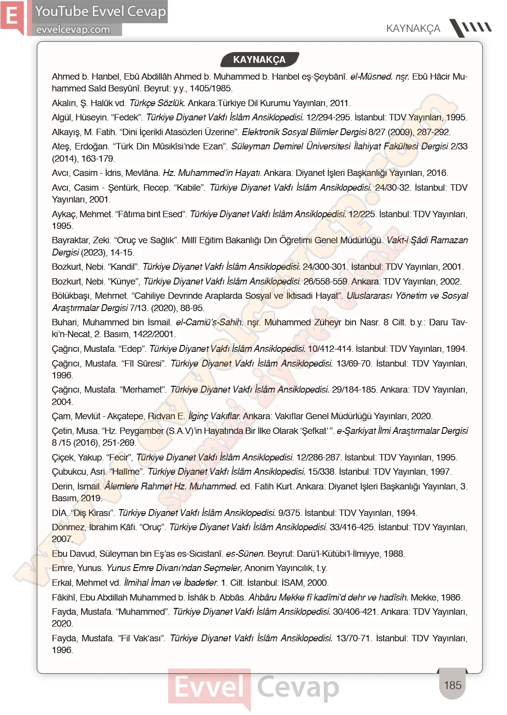 6-sinif-din-kulturu-ders-kitabi-cevaplari-meb-yayinlari-sayfa-185-2026