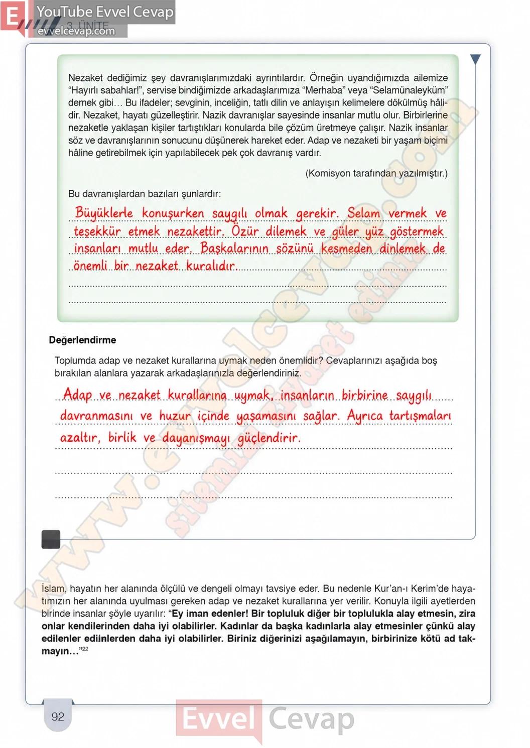 6-sinif-din-kulturu-ders-kitabi-cevaplari-meb-yayinlari-sayfa-92-2026