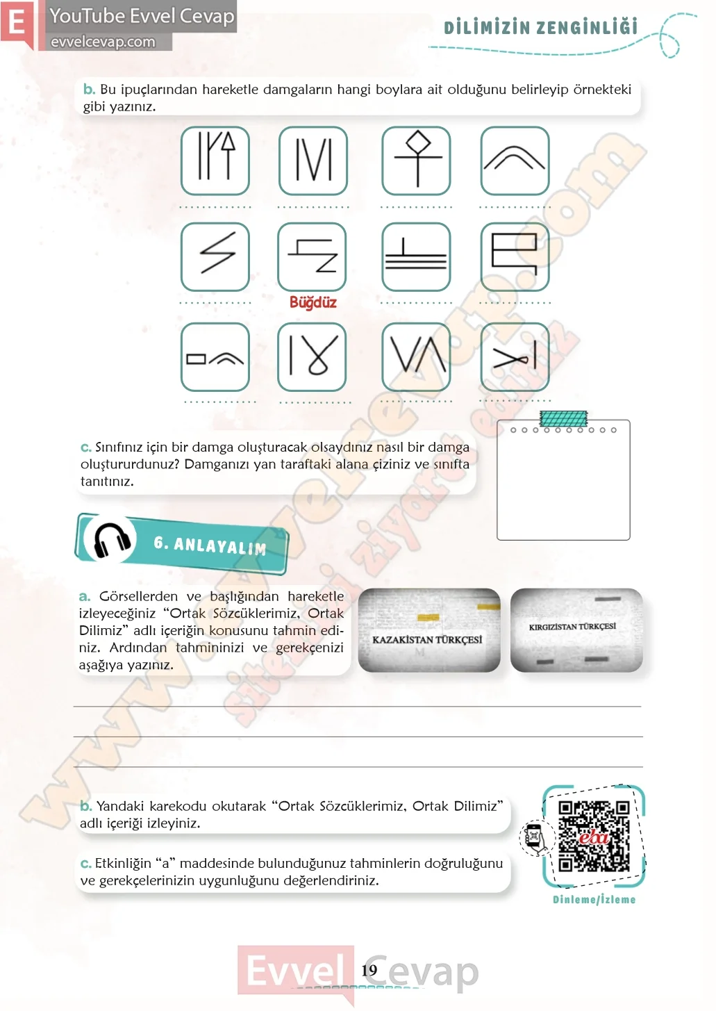 6-sinif-turkce-ders-kitabi-cevaplari-meb-yayinlari-1-kitap-sayfa-19-2026