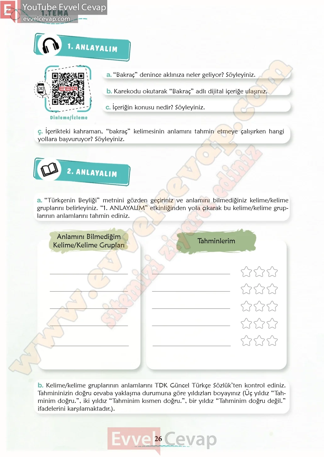 6-sinif-turkce-ders-kitabi-cevaplari-meb-yayinlari-1-kitap-sayfa-26-2026